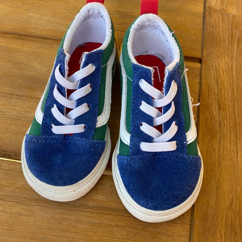 Multi color vans